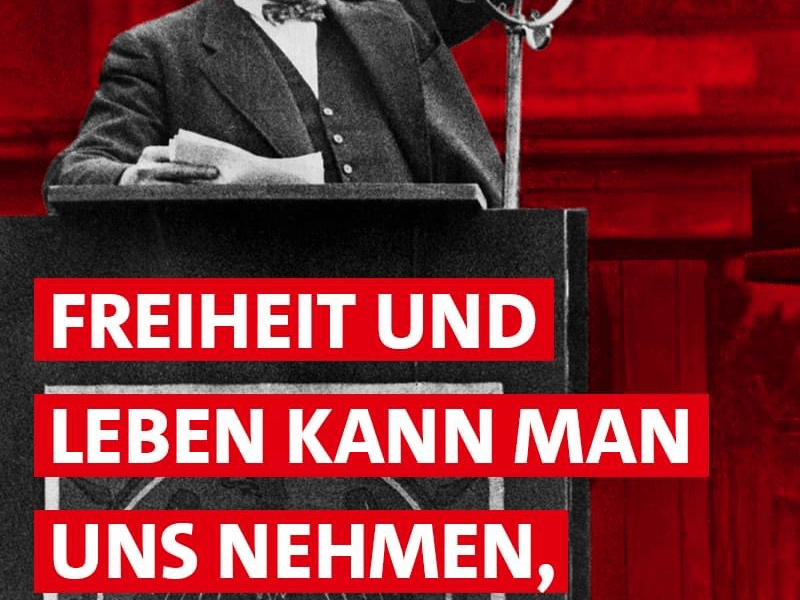 15. September 2026: Otto Wels (SPD-Vorsitzender 1919-1939 hält die letzte freie Rede im deutschen Reichstag vor Hitlers Ermächtigungsgesetz) † 153.&nbsp;Geburtstag