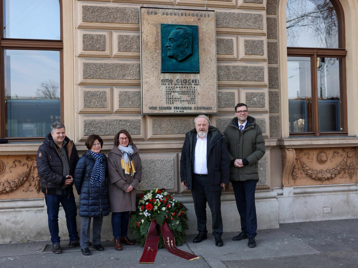 8. Februar 2026: Gedenken an Otto&nbsp;Glöckel
