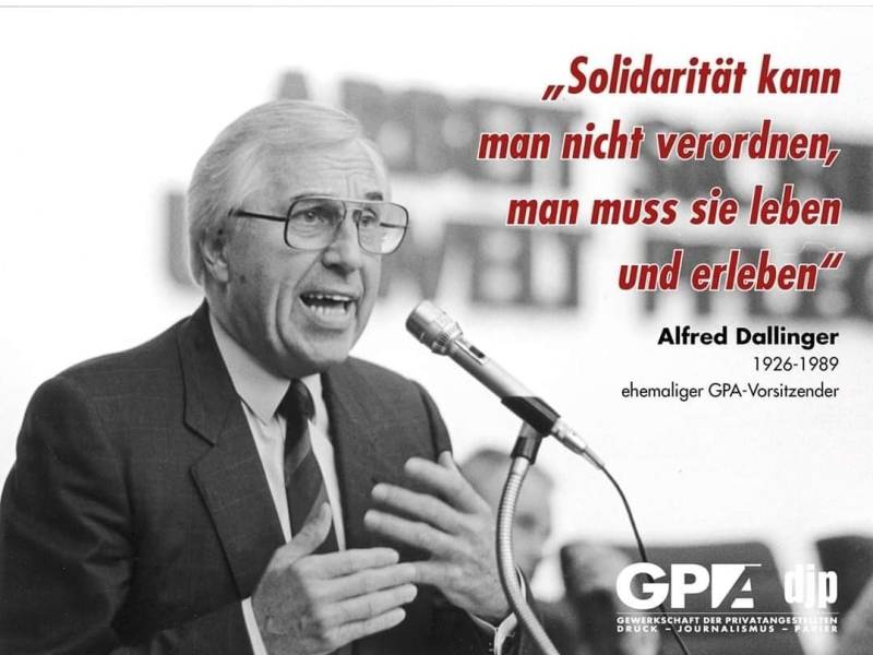 7. November 2025: Gedenken an Alfred&nbsp;Dallinger