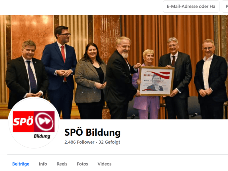 29. Juni 2026: SPÖ-Bildung auf Facebook – Raum für Austausch, Information und&nbsp;Beteiligung