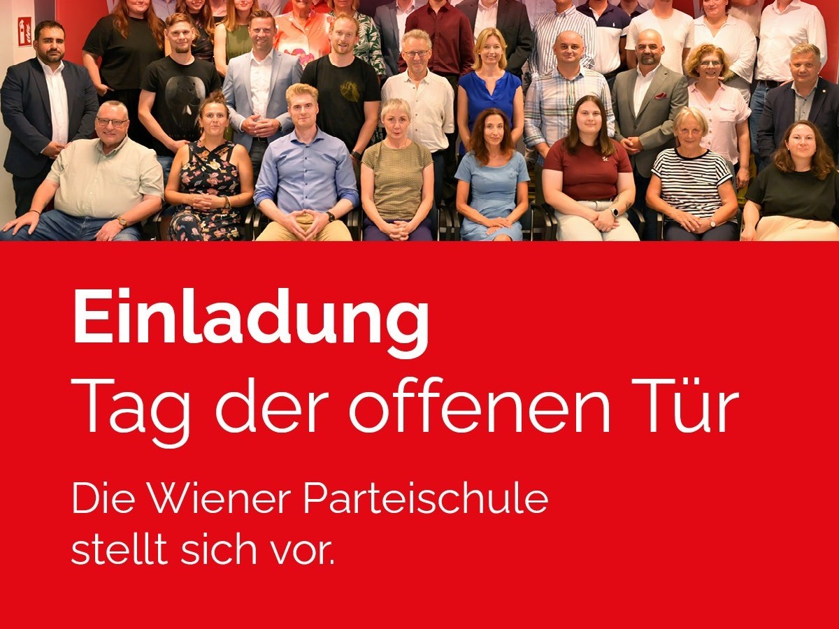 2. Oktober 2025: „Tag der offenen Tür“ in der Wiener&nbsp;Parteischule