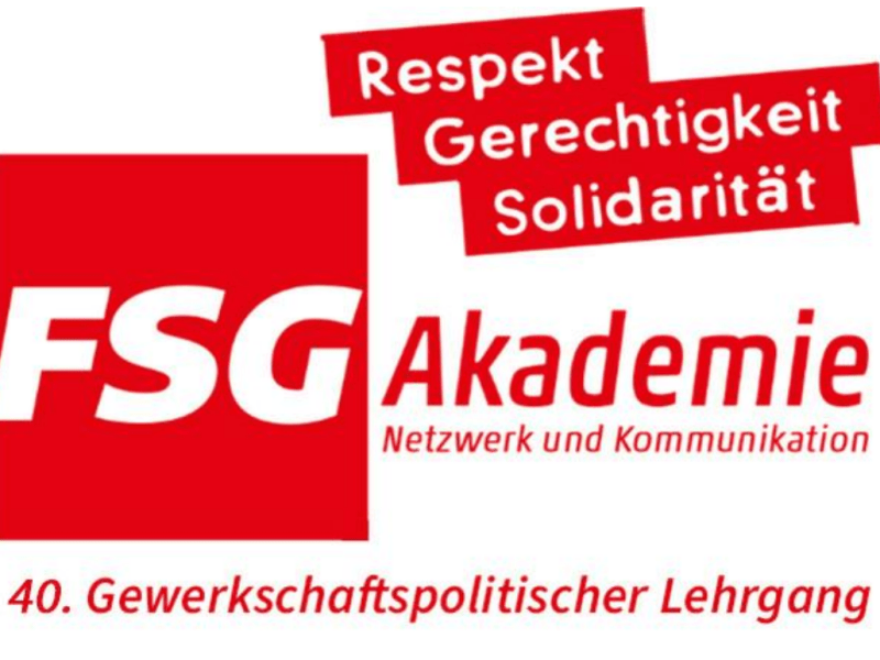 27. Juni 2026: Aufruf zur FSG Akademie, 40.&nbsp;Lehrgang!