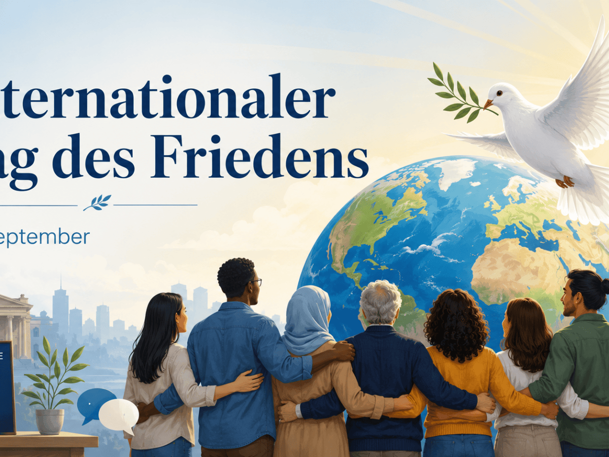 21. September 2026: International Day of Peace – Internationaler Tag des Friedens – Frieden braucht&nbsp;Gerechtigkeit