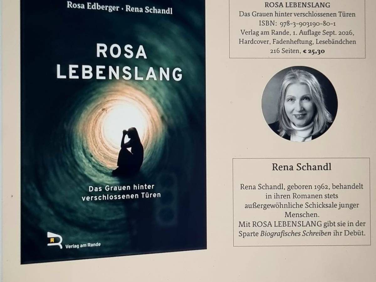 22. September 2026: Reminder: Buchtipp: „ROSA LEBENSLANG“ – Ein Buch gegen das&nbsp;Schweigen
