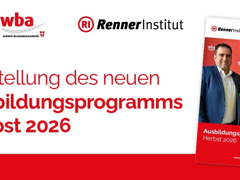 21. August 2026: Anmeldung zur Vorstellung des Ausbildungsprogramms im Herbst&nbsp;2026